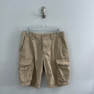 Tan Cargo Shorts